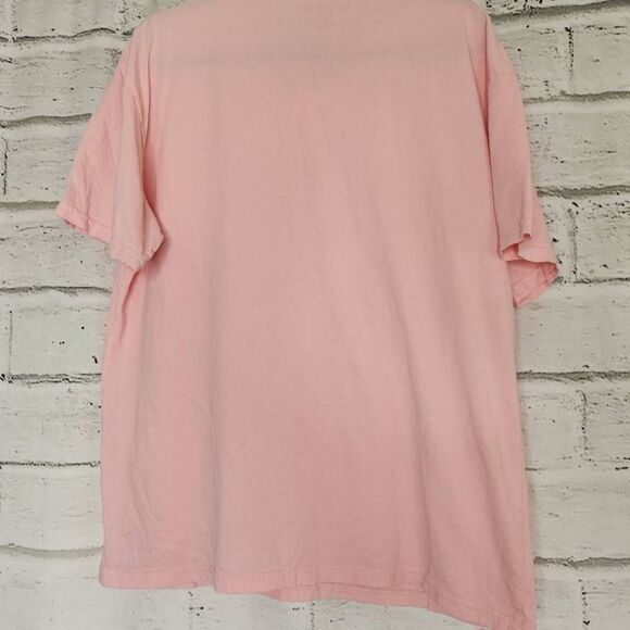 Pacsun PS Basics Cotton Short Sleeve Classic Plain T Shirt Pink Size Medium - Picture 11 of 12